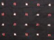 Photo4: 6930T06z360 Vintage Japanese Kimono Silk MEISEN HAORI Dot Black (4)