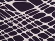 Photo4: 6930T08z520 Vintage Japanese Kimono Silk HAORI  Dark purple (4)