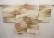 Photo1: 6930T10z560 Vintage Japanese Kimono Silk HAORI  Sand beige (1)