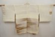 Photo6: 6930T10z560 Vintage Japanese Kimono Silk HAORI  Sand beige (6)