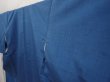 Photo2: 6930T15z940 Vintage Japanese Kimono Silk TSUMUGI Plain Steel blue (2)