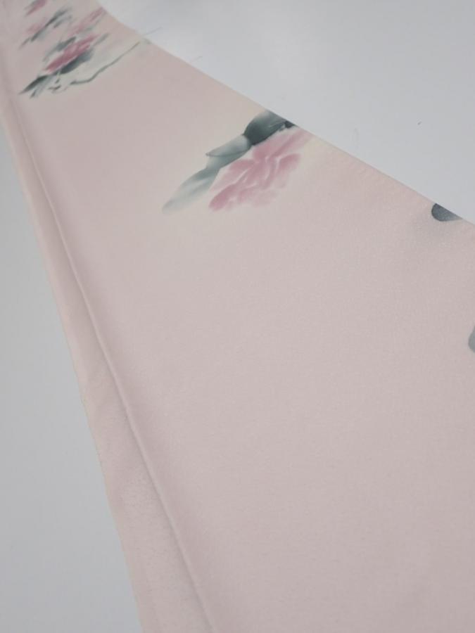 2Q08z40  Japanese Kimono Silk  FABRIC Flower [object Object] 59.8x7.5